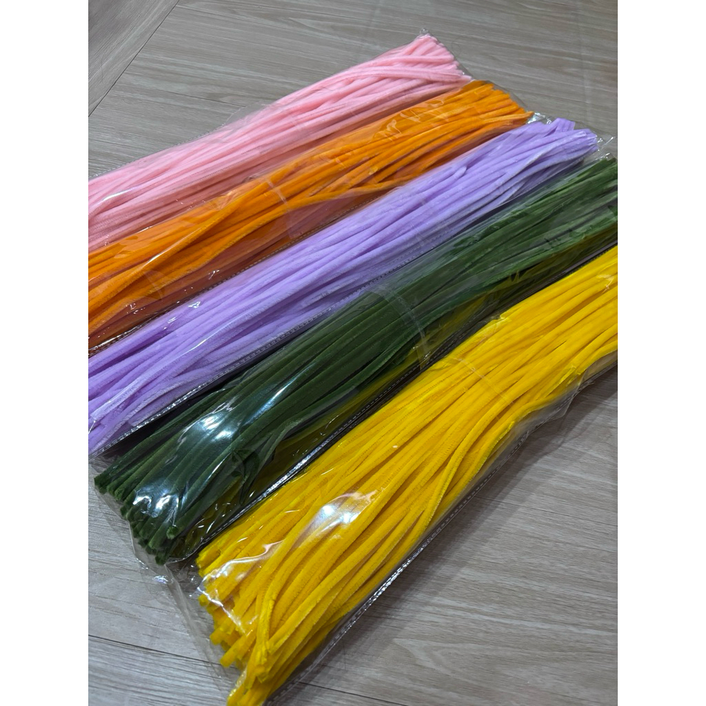 ลวดกำมะหยี่60cm ขนาด 8มิล พรีเมี่ยม เคาะฝุ่น คัดเกรด แพ็คซองหนาทุกมัด ทุกออเดอร์ใส่กล่อง