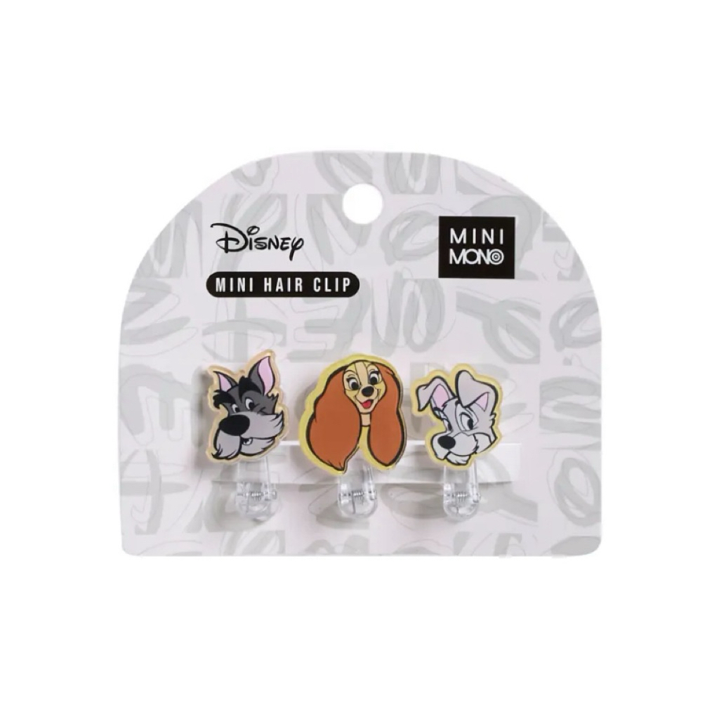 กิ๊บ lady and the tramp ชุดเช็ตติดผมมินิ disney