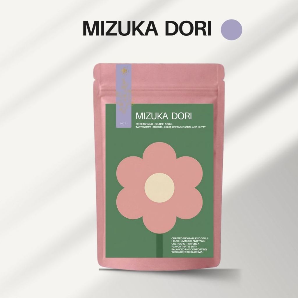 MIZUKA DORI  Matcha ผงมัทฉะ เกรดพรีเมี่ยม (Premium Grade)   นำเข้าจากญี่ปุ่น100% อูมามิ+ครีมมี่+ฟลอรอล 100 กรัม