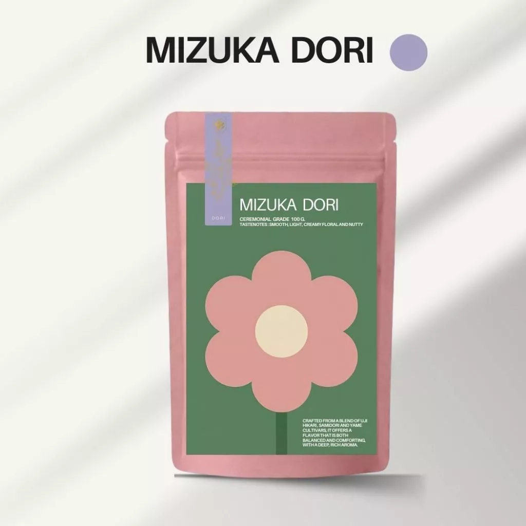 MIZUKA DORI Matcha ผงมัทฉะ เกรดพรีเมี่ยม (Premium Grade) นำเข้าจากญี่ปุ่น100% อูมามิ+ครีมมี่+ฟลอรอล 100 กรัม
