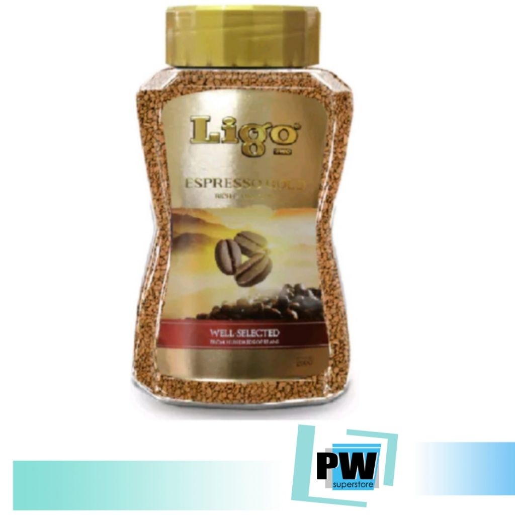 [ลดวันนี้เท่านั้น!!!] รับประกันสินค้าแท้ 100% Ligo กาแฟฟรีซดราย ลิโก้ เอสเพรสโซ่ โกลด์ กาแฟ ฟรีซดราย