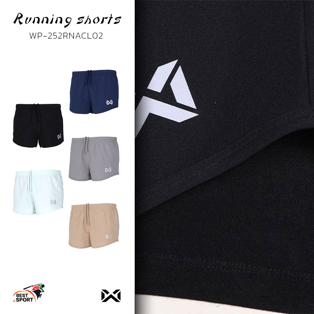 WARRIX กางเกงวิ่ง รหัส WP-252RNACL02 เนื้อผ้า โพลีเอสเตอร์