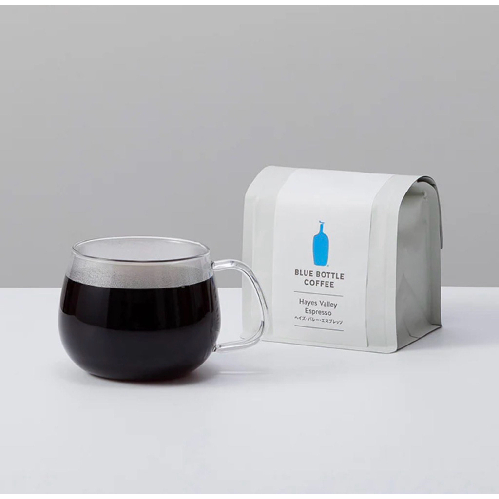 กาแฟ Blue Bottle แบบเมล็ด ตัวที่ขายในร้านทำลาเต้ americano ได้เลย