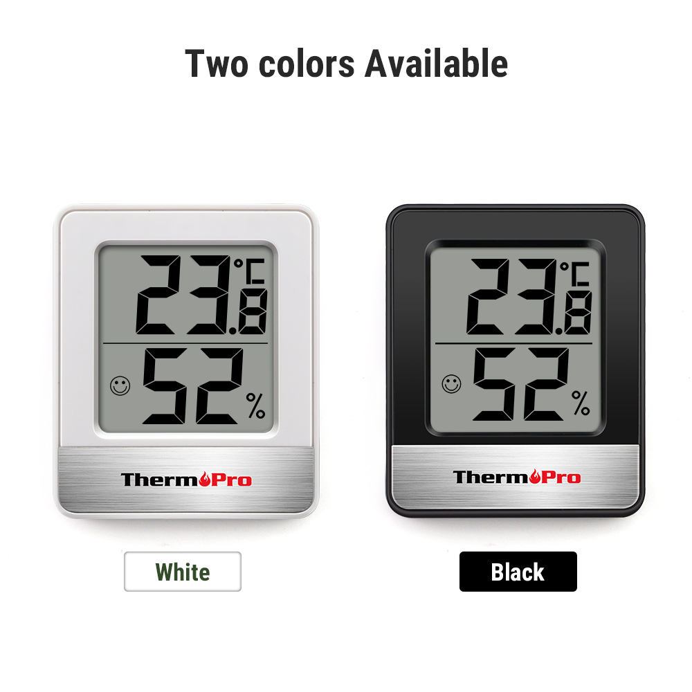 ThermoPro Digital Thermometer, Hygrometer, Humidity meter รุ่น TP-49 เครื่องวัดอุณหภูมิ และความชื้นแบบดิจิตอล