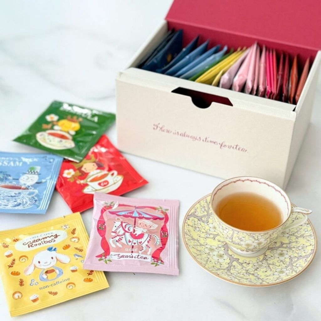 Karel​ Capek 2g. Rooibos Earl Grey, Marron Tea, Shortcake Tea, Marron Tea, Daily Spice Chai, Children Herb, Halloween