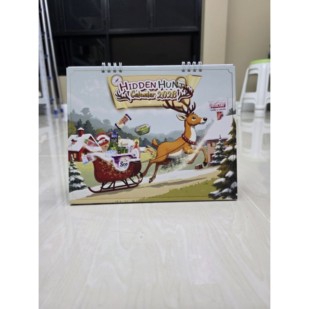 ปฏิทิน 2569 ปี2026 foodland ใหม่ ปฏิทินตั้งโต๊ะ ขนาด8x10นิ้ว