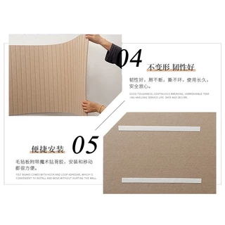 DIY กระดานสักหลาด กระดานข้อความ สไตล์นอร์ดิก สําหรับติดโรงเรียนอนุบาล ตกแต่งผนังบ้าน สามารถใช้ตั้งโชว์รูปภาพ ติดสติเกอร์