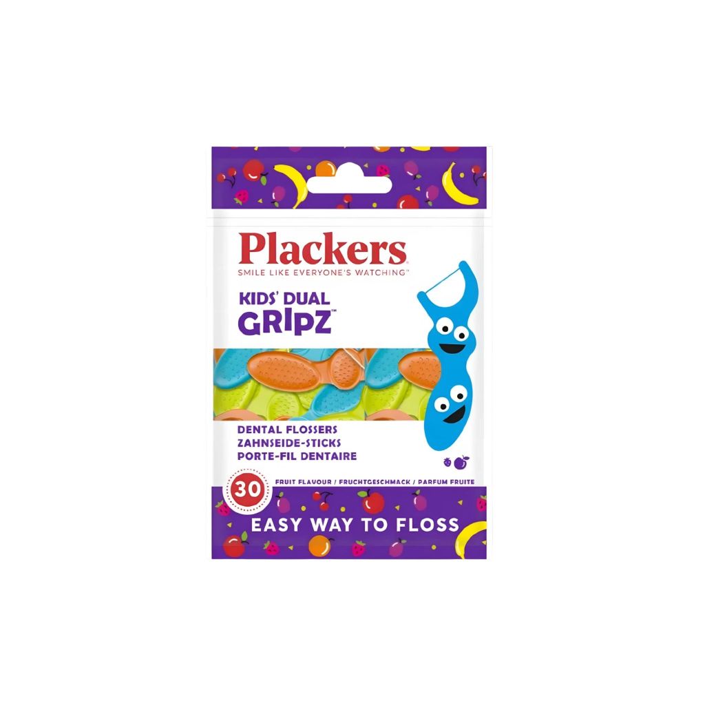 Plackers Flosser Kid's Dual Gripz