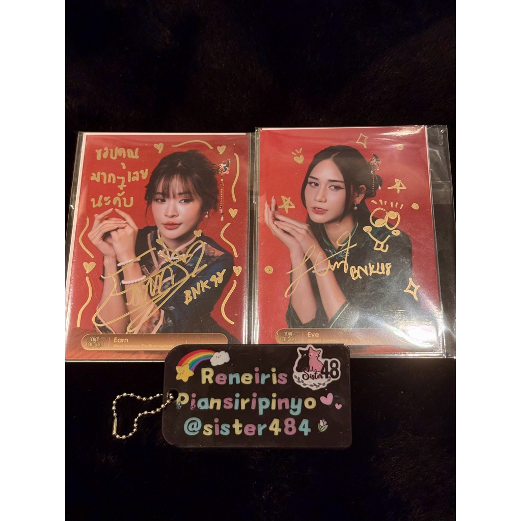 (SSR) รูปลายเซ็นจริง TCA photoset BNK48 CGM48 ของแท้ 100%