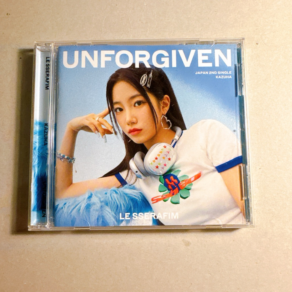 CD ซีดีเพลง LE SSERAFIM - Unforgiven  Japan 2nd Single (Kazuha)