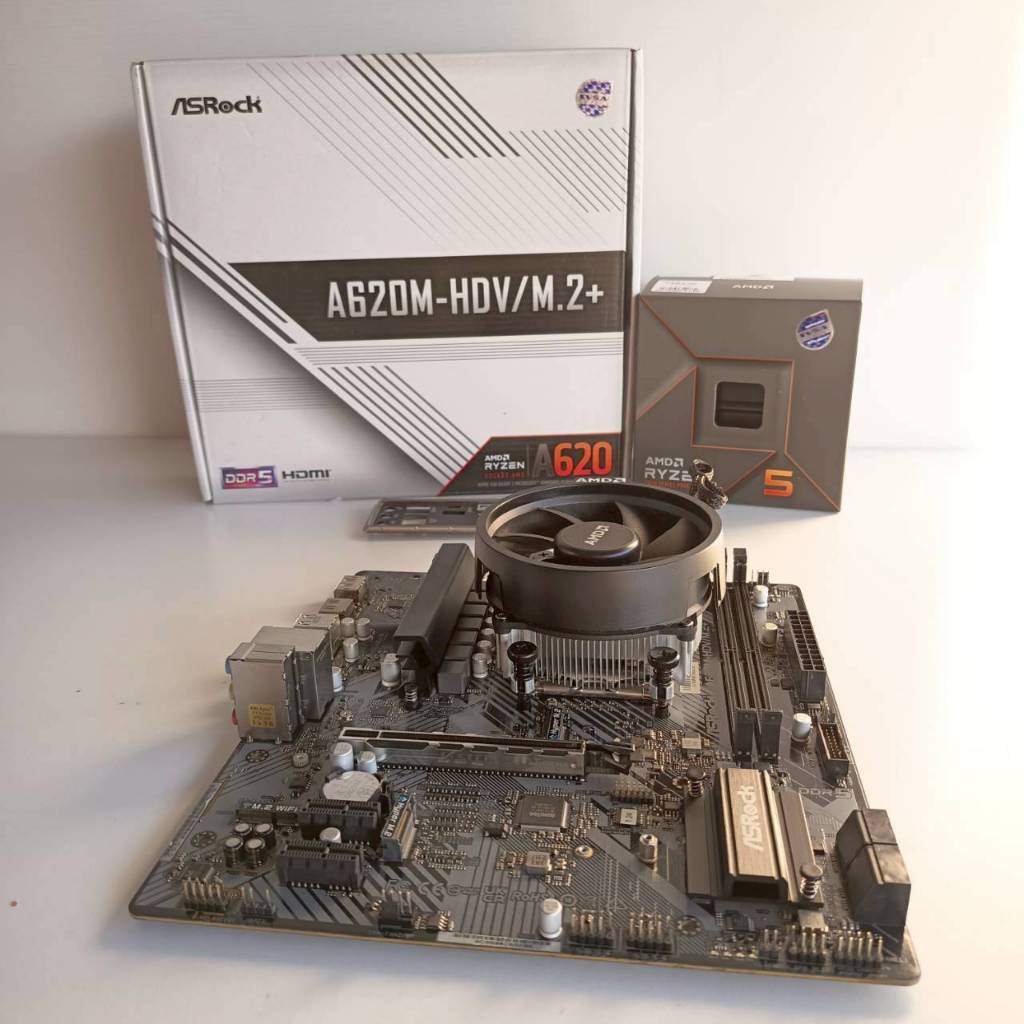 CPU + M/B  CPU  Ryzen 5  7600  3.80GHz