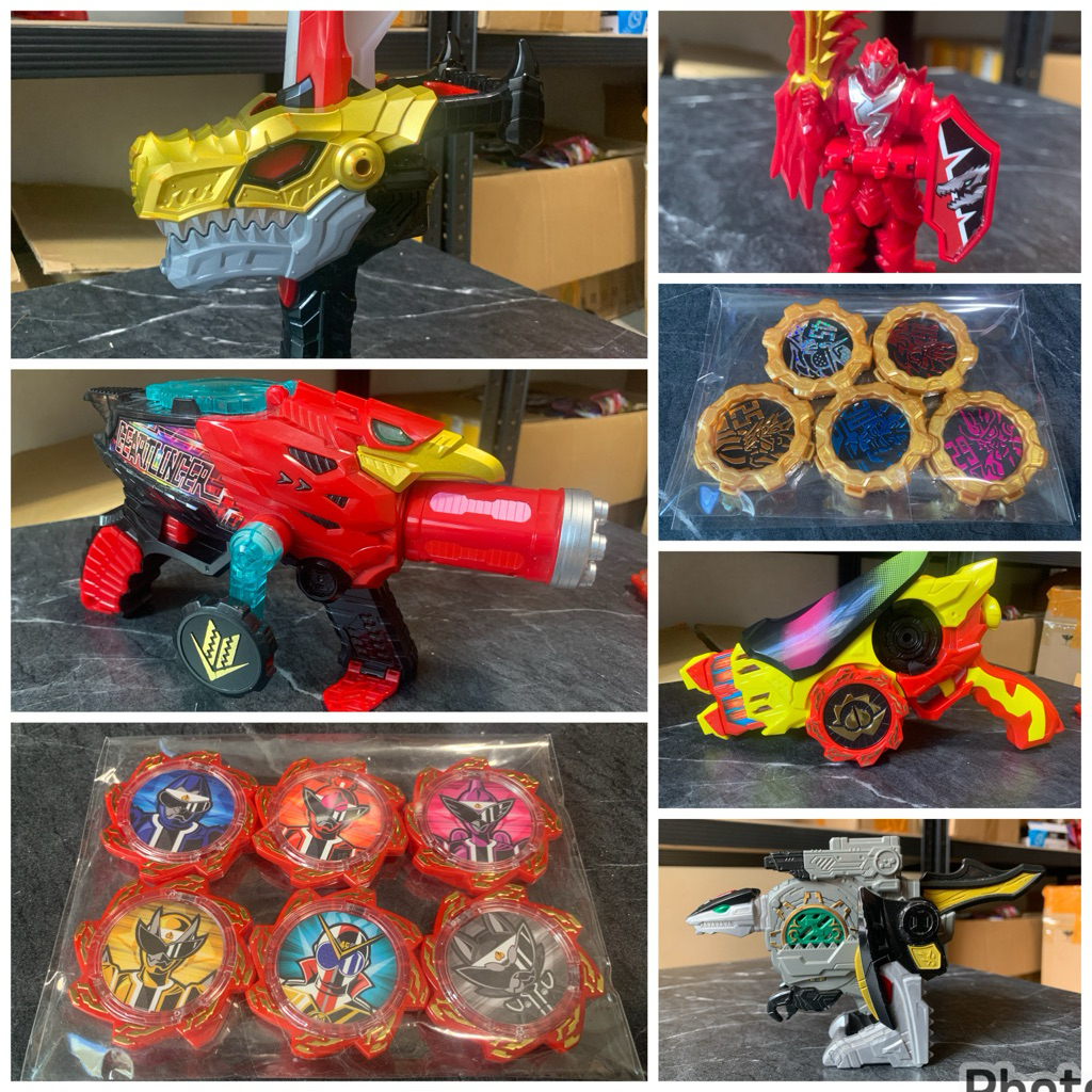 * Bandai แท้ * DX ที่แปลงร่าง Super Sentai / พร้อมอุปกรณ์เสริม / Zenkaiger / Donbrothers / Ryusoulge