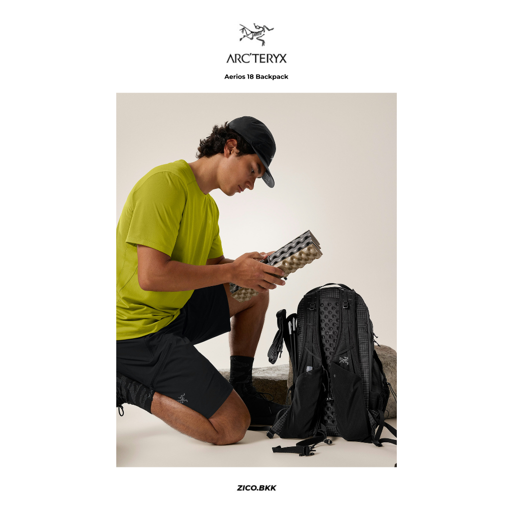 Arc’teryx Aerios 18 Backpack ราคา ถูกที่สุด ดีลบีเคเค แกลเลอรีภาพที่ 4