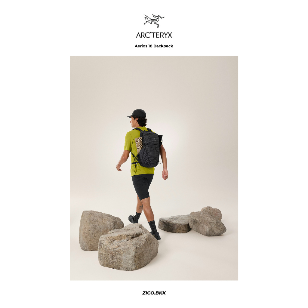Arc’teryx Aerios 18 Backpack ราคา ถูกที่สุด ดีลบีเคเค แกลเลอรีภาพที่ 7