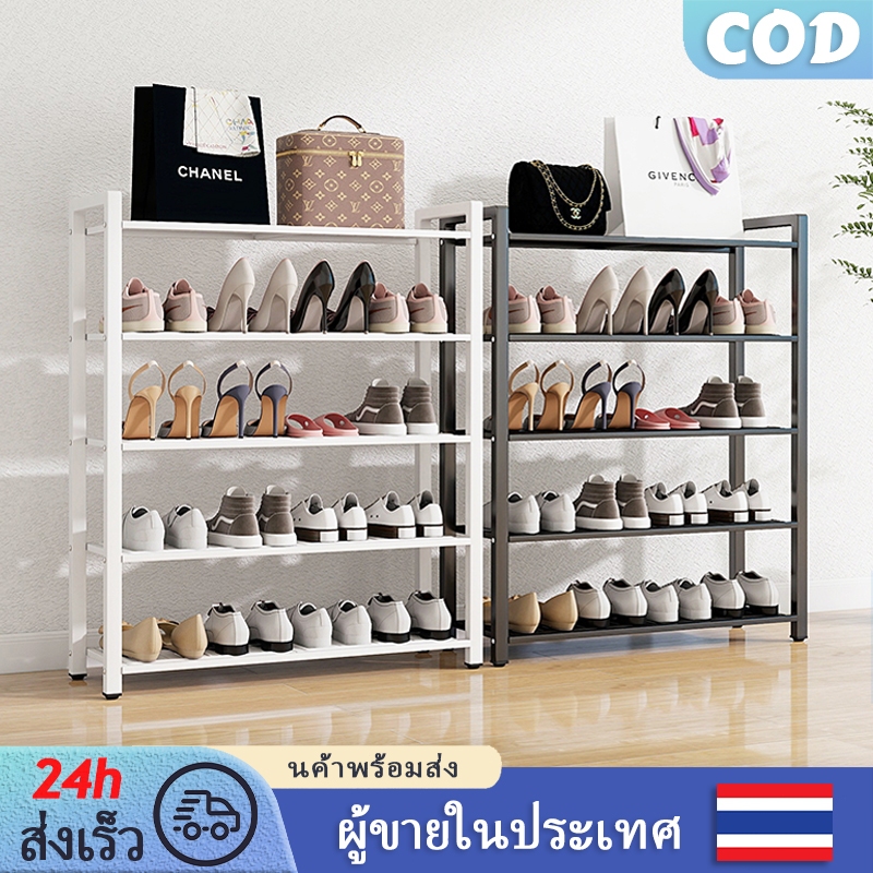 ชั้นวางรองเท้าโลหะ น้ำหนักเบา ติดตั้งง่าย สำหรับใช้ในห้อง/นอกห้อง ตู้จัดเก็บรองเท้าโลหะ