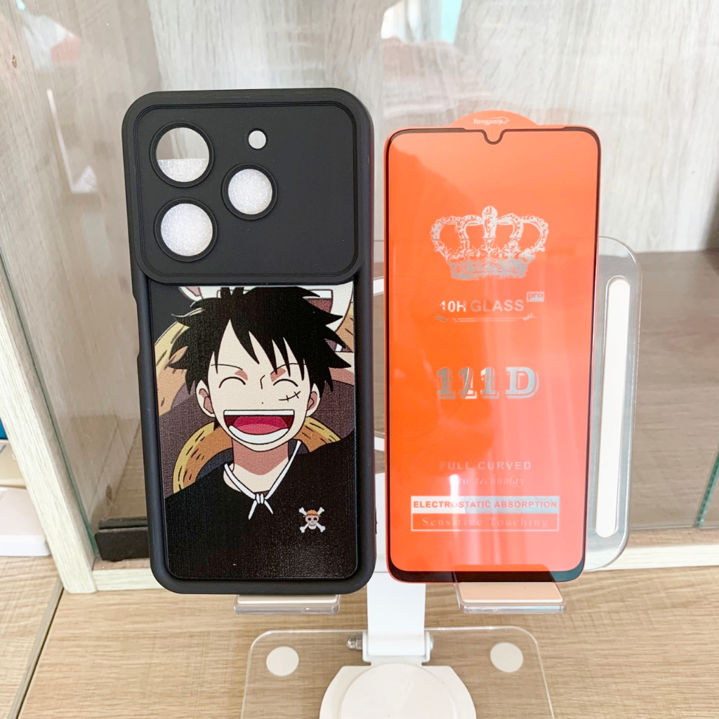 เคสสำหรับ TECNO รุ่น Pova 6 Neo เคส และ ฟิล์มกระจก case ลายการ์ตูน เคสมือถือ เทคโน Pova6Neo Pova6