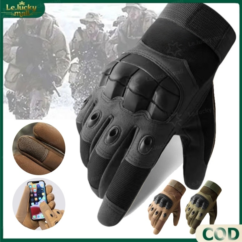 ถุงมือมอเตอร์ไซค์ กันลื่น glove ระบายอากาศได้ หน้าจอสัมผัส เหมาะสำหรับการขับขี่กลางแจ้ง ถุงมือทนต่อการสึกหรอ