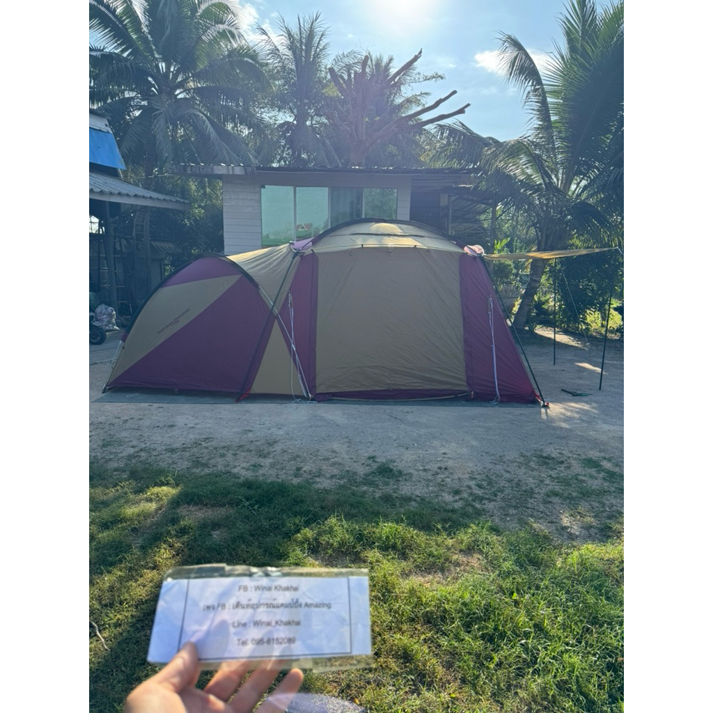 เต็นท์ coleman Round Screen 2Room House