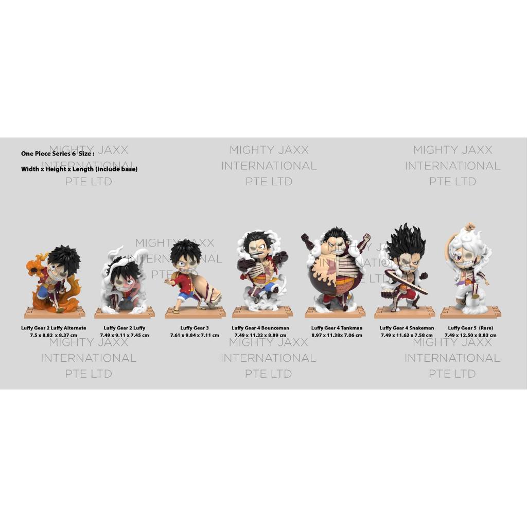Mighty Jaxx – Monkey D. Luffy Freeny’s Hidden Dissectibles – One Piece (Luffy’s Gears Edition)(Box of 6) ราคา ถูกที่สุด ดีลบีเคเค แกลเลอรีภาพที่ 7