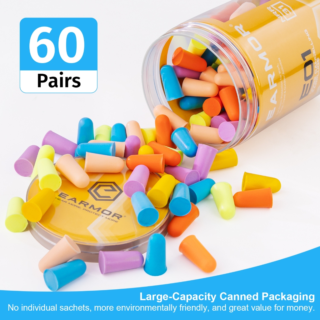 Earmor E01 เอียร์ปลั๊กลดเสียงรบกวน