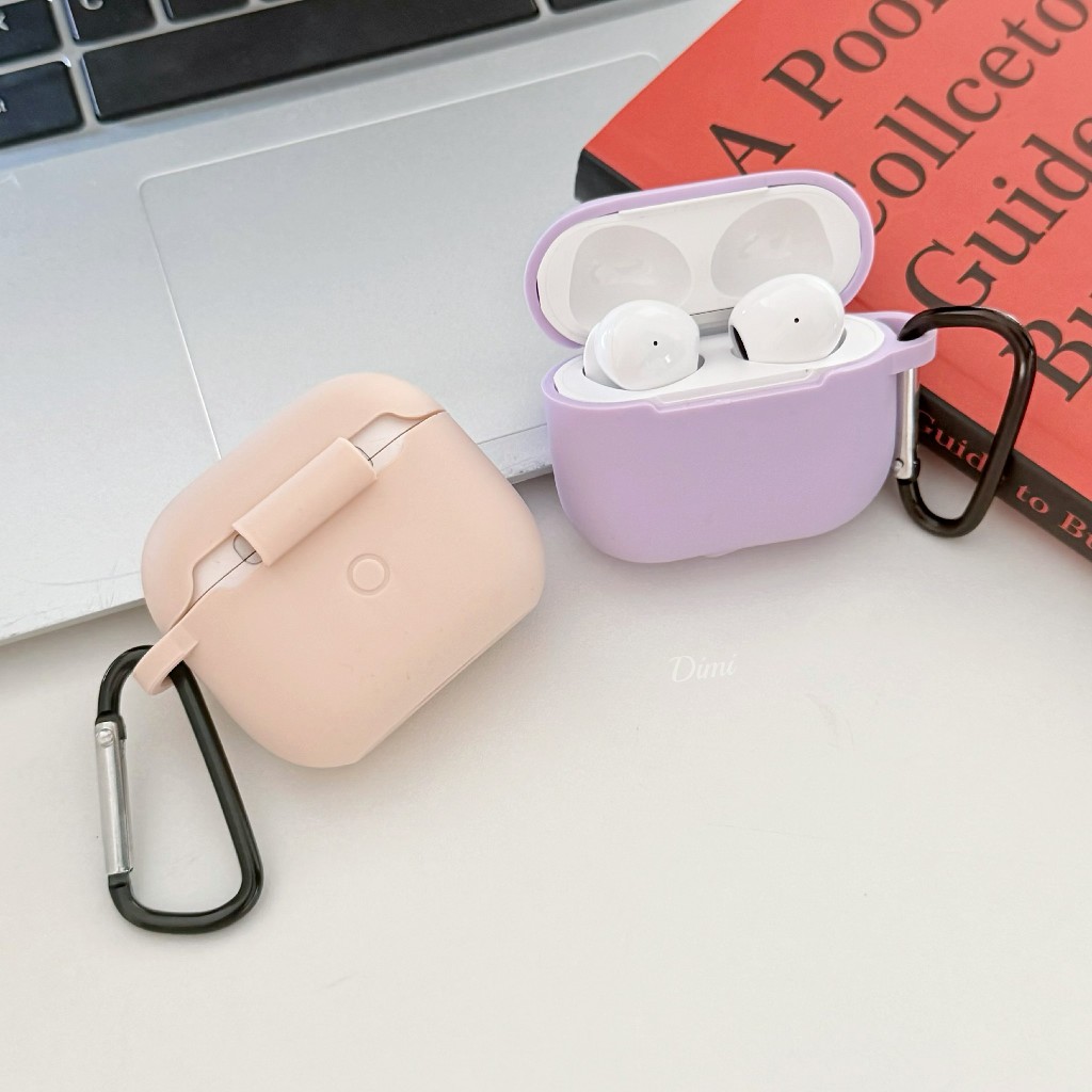 สินค้าใหม่เข้าศาลากาล เคสหูฟัง Airpods4 เคสAirPods 1 สีพื้น พาสเทล เคสหูฟังซิลิโคน Airpods3 pro gen2 gen3 J201 J206 EW46 - รูปที่ 5