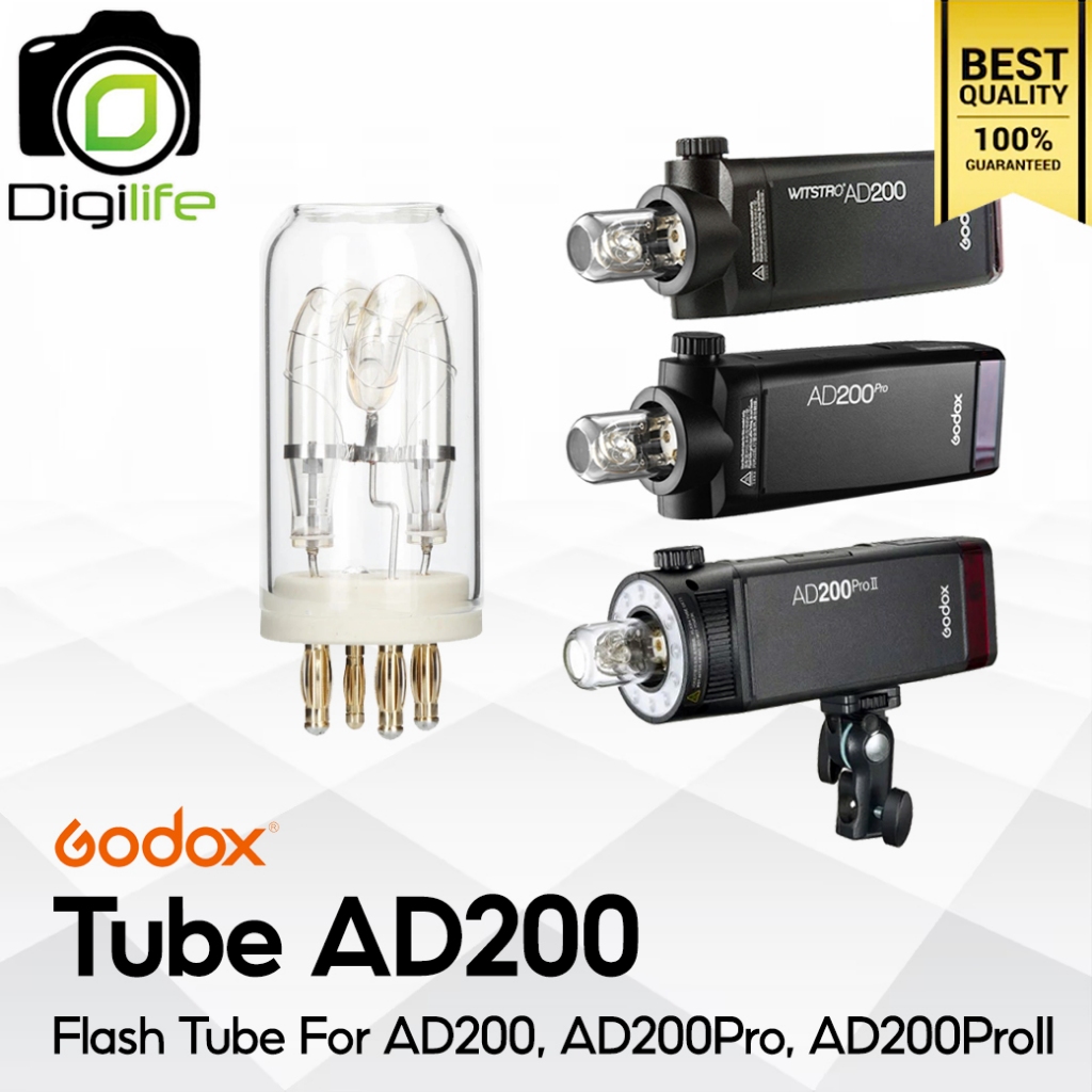 Godox Tube Flash AD200 - หลอดแฟลต AD200, AD200Pro, AD200ProII / Digilife Thailand