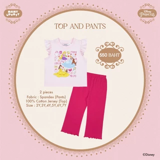 All Princess Disney - Top and Pants