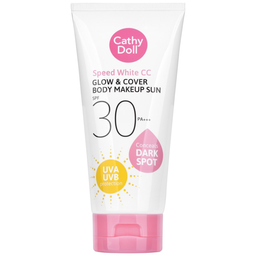 Cathy Doll CC GLOW & COVER BODY MAKEUP SUN SPF30 PA+++ 138 มล. (1 ชิ้น)