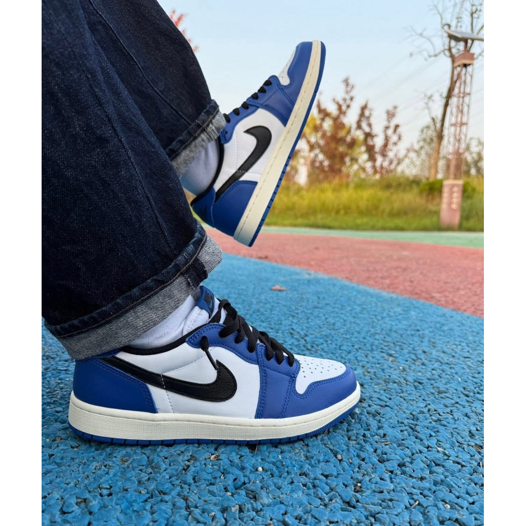 [ พร้อมส่ง ของแท้ 100% ] Jordan 1 Retro Low OG Game Royal - รูปที่ 4