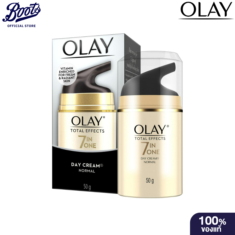 Olay Total Effects 7 In One Day Cream Normal 50 G โอเลย์ โททัล เอฟเฟ็คส์ 7 อิน วัน ครีม นอร์มอล 50 กรัม