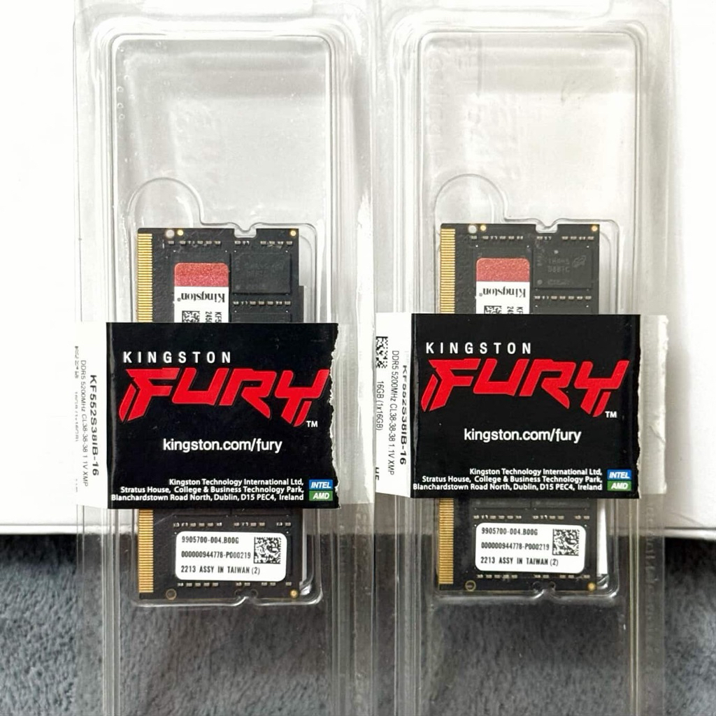 RAM NOTEBOOK RAM DDR5 RAM NOTEBOOK DDR5 Kingston FURY RAM NOTEBOOK 16GB