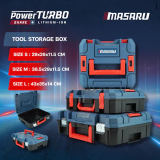 MASARU รุ่น SABS-905 /910 /915 กล่องเก็บเครื่องมือช่าง S/M/L กล่องเครื่องมือ แข็งแรง ซ้อนเก็บได้