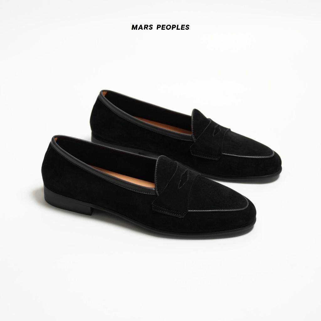 MARS PEOPLES - People Belgian สี Black Suede