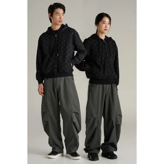 Mc JEANS (แม็คยีนส์) online exclusive เสื้อกันหนาว Unisex เสื้อกันหนาวมีฮู้ดทรงเรกูลาร์ Regular Fit Hoodie MJHZ269
