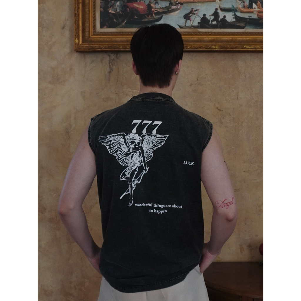 777 Angle Number x  365 เสื้อออกกำลังกาย