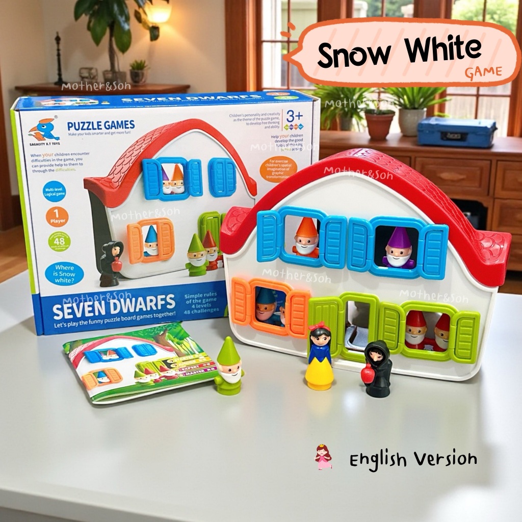 เวอร์ชั่น ภาษาอังกฤษ * Logic Snow White ฝึกการคิดการมองภาพ