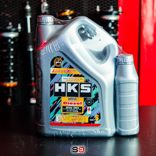 น้ำมันเครื่อง HKS Super Oil Premium Diesel 5W30 น้ำมันเครื่อง ดีเซล สังเคราะห์แท้100% (S9)