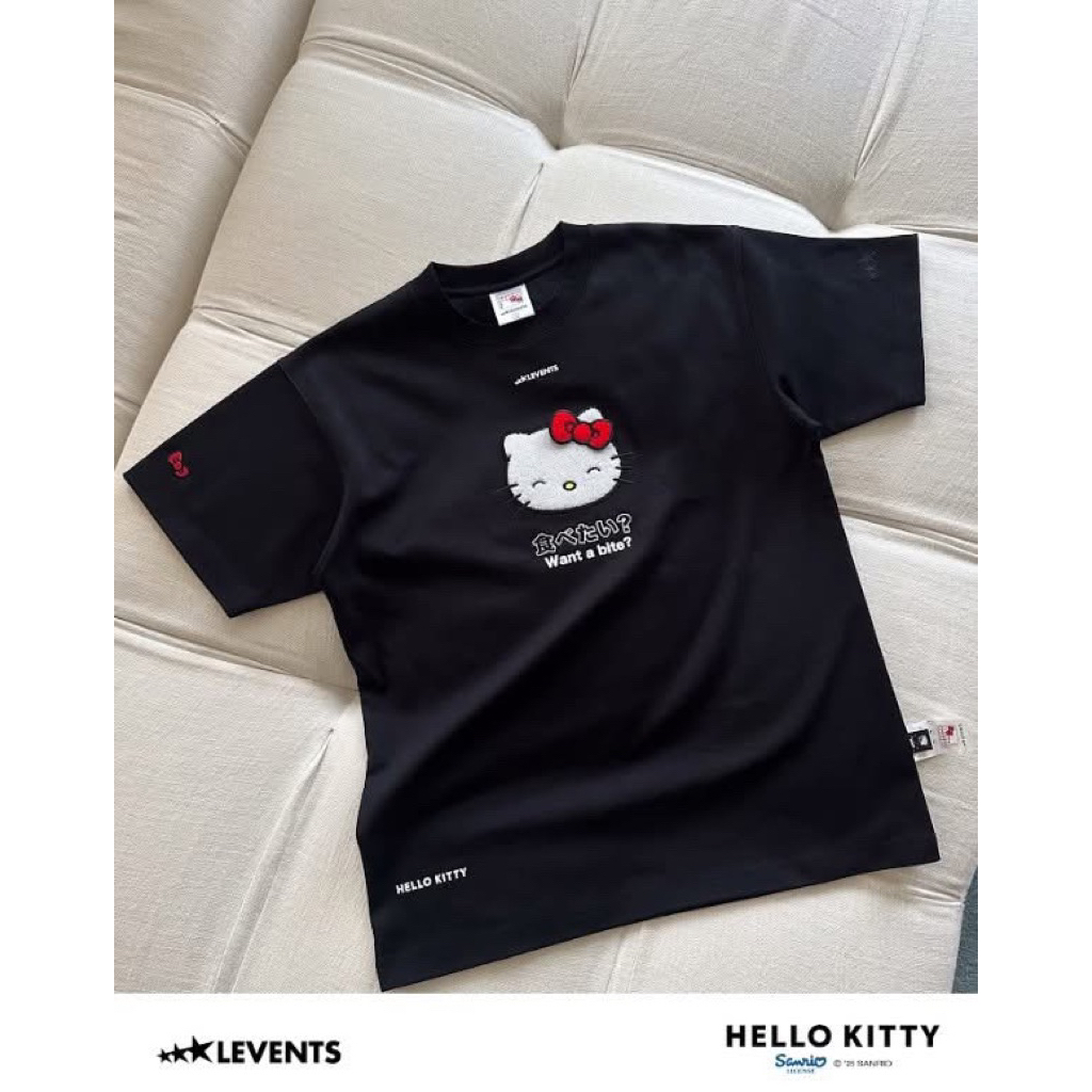 Levents® x Hello Kitty | Joy Icon Heavyweight Oversized Tee