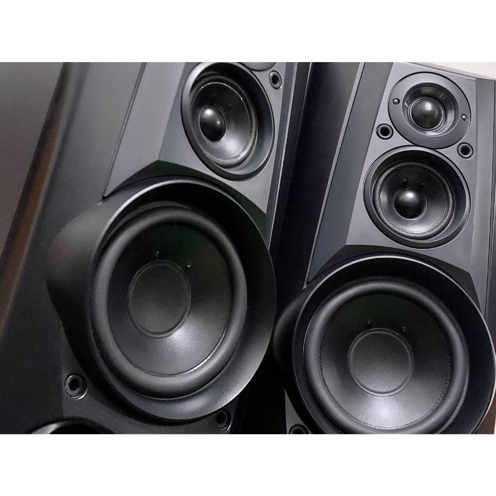 ลำโพงKenwoodรุ่นLS-F9 made in​ Japan​จากตู้ยี่ปุ่นมือ2​สุง/กว้าง​/ยาว/45.5/21/30/cm.ดอก5.2นิ้ว     .