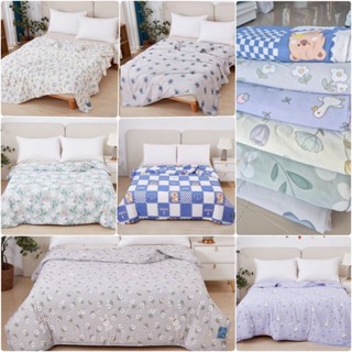 ผ้าดีมากจ้า ผ้าห่มไหมเย็น Cool Ice Silk Quilt งานส่งออก เนื้…