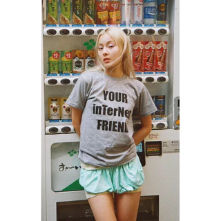 your internet friend/ dont touch tee