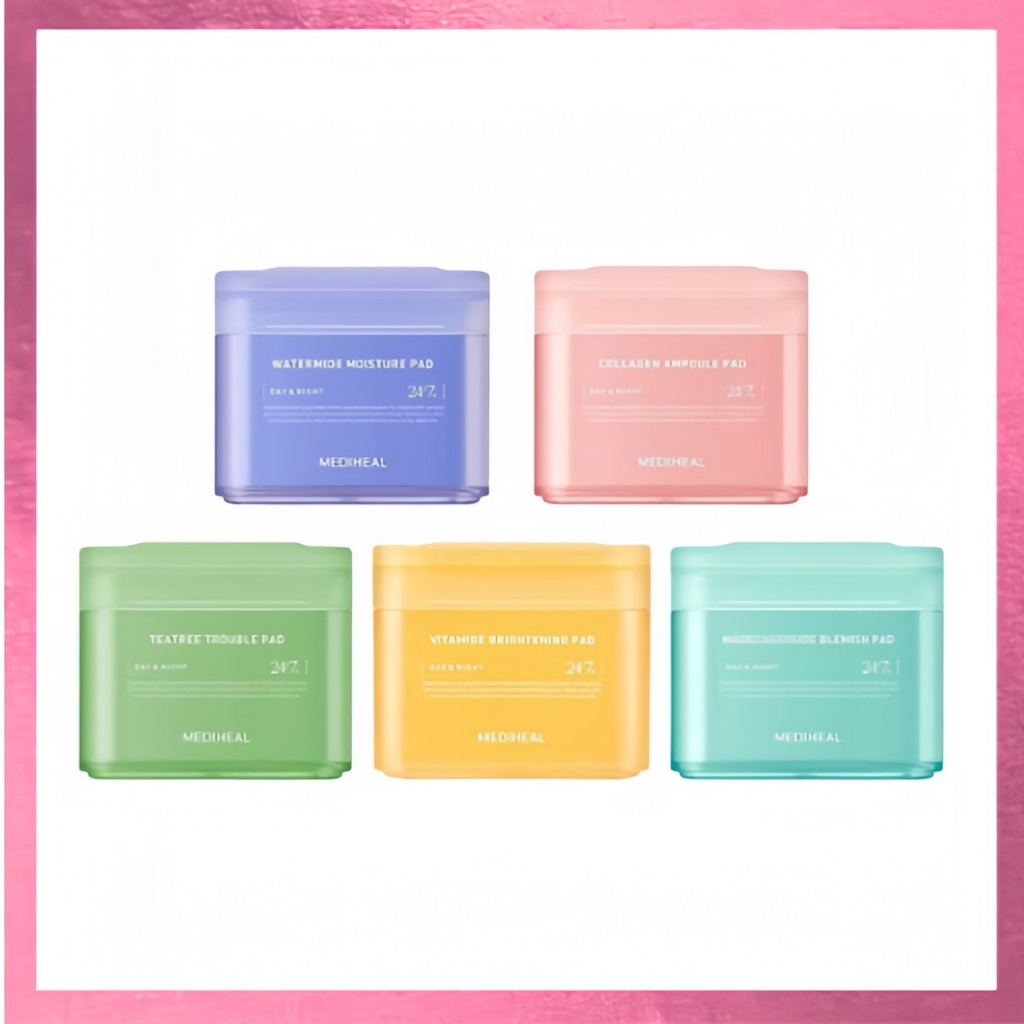 โทนเนอToner Pads (100pads) Firming, Madecassoside Blemish, Teatree Acne, Vitamide Brightening