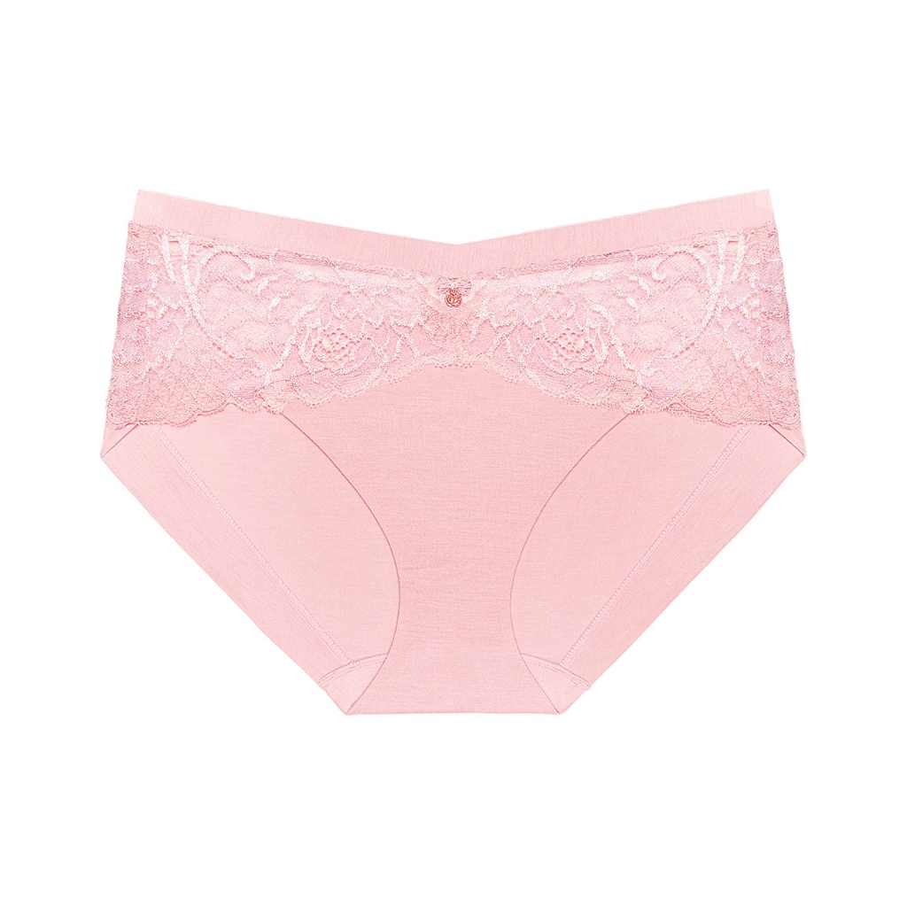 Triumph กางเกงในรูปแบบฮิปเตอร์ รุ่น Florale Wild Peony Hipster รหัส 10212447 สีชมพูอ่อน 00XL