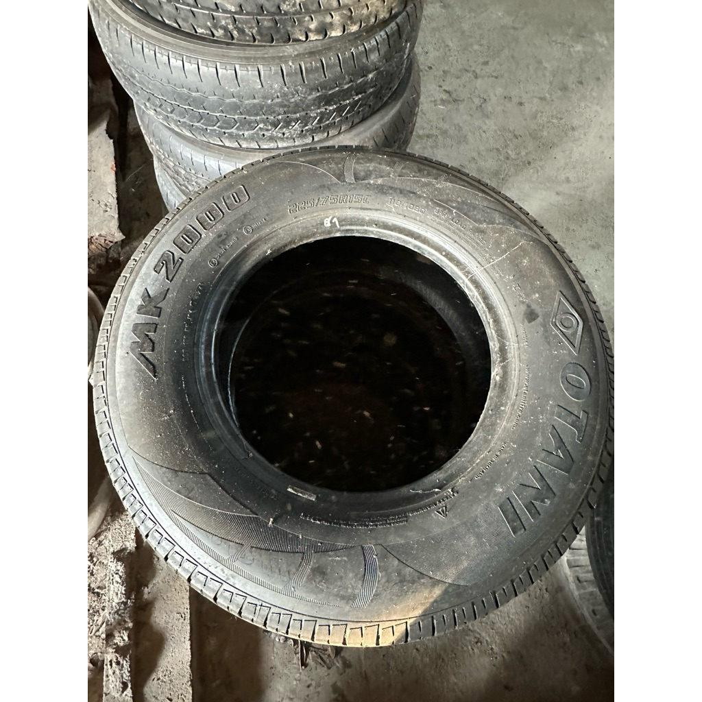 ยางเปอร์เซ็นต์ราคาถูก 225/75R15 otani ปี 24