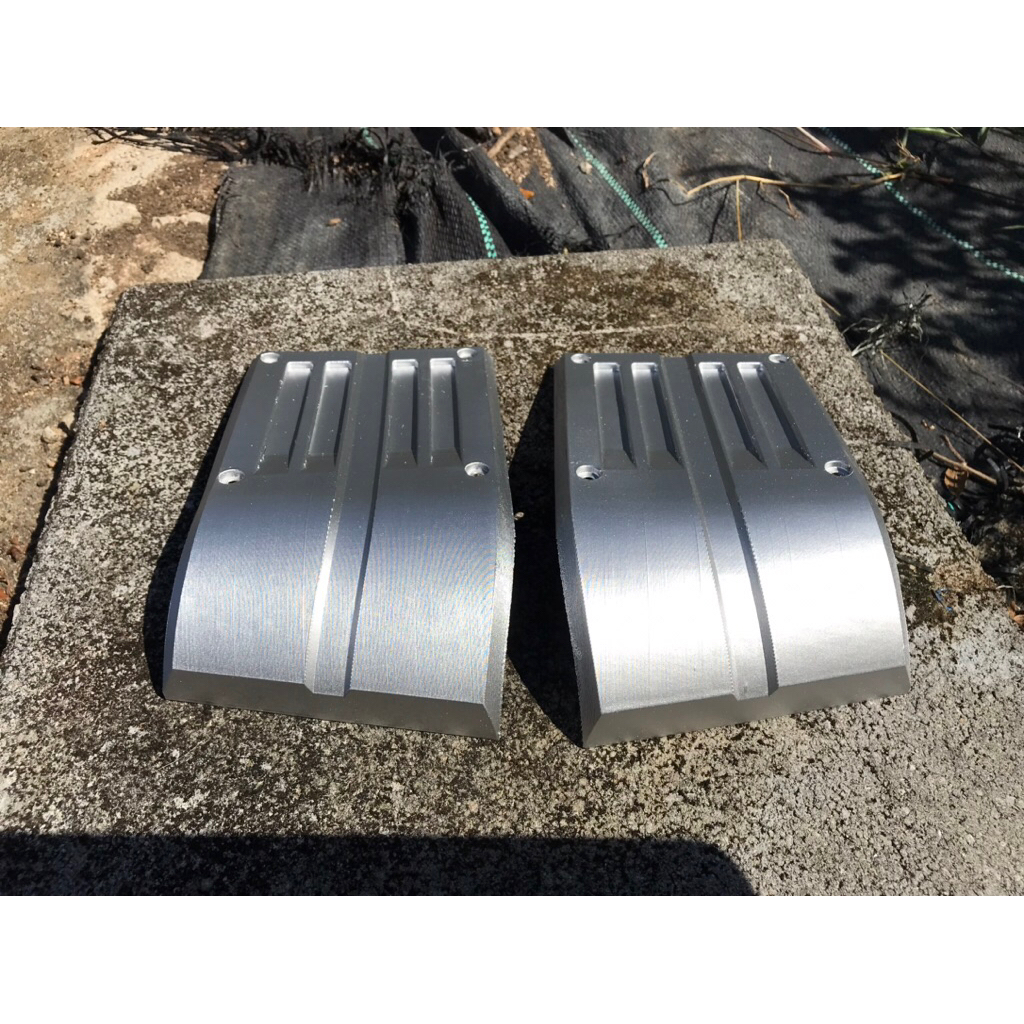 ฝาปิดช่องลมหลัง isuzu buddy (1คู่) สีบอร์นเงิน ผลิตด้วย 3d printing วัสดุ petg ทนความร้อนถึง80c - รูปที่ 4