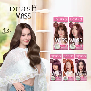 [โทนแดง] Dcash Master Mass ดีแคช มาสเตอร์ ฟลอรัล แมส คัลเลอร์ ครีม #สีย้อมผม แฮร์ สีผม