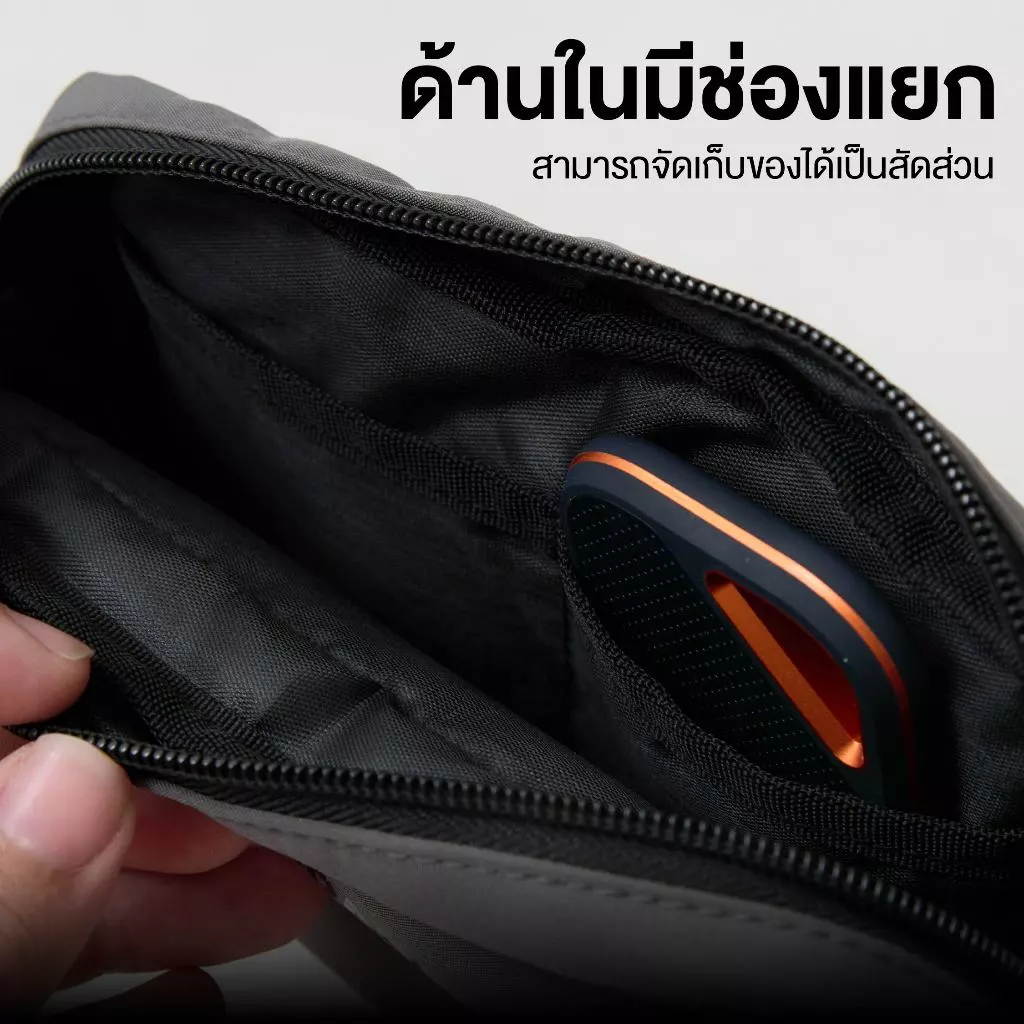 Yuedpao Mini Crossbody Case Bag กระเป๋าสะพายข้างแฟชั่น กระเป๋าอเนกประสงค์ กระเป๋ายืดเปล่า thumbnail 5