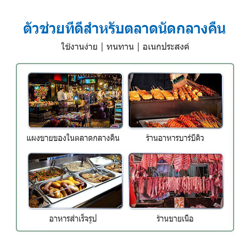 พร้อมส่ง🔥พัดลมไล่แมลงวัน มอเตอร์ทองแดงแท้ พัดลมแขวนไล่แมลงวัน ใช้สำหรับ ร้านขายเนื้อ ร้านขายอาหารสด ร้านจานเย็น - รูปที่ 6