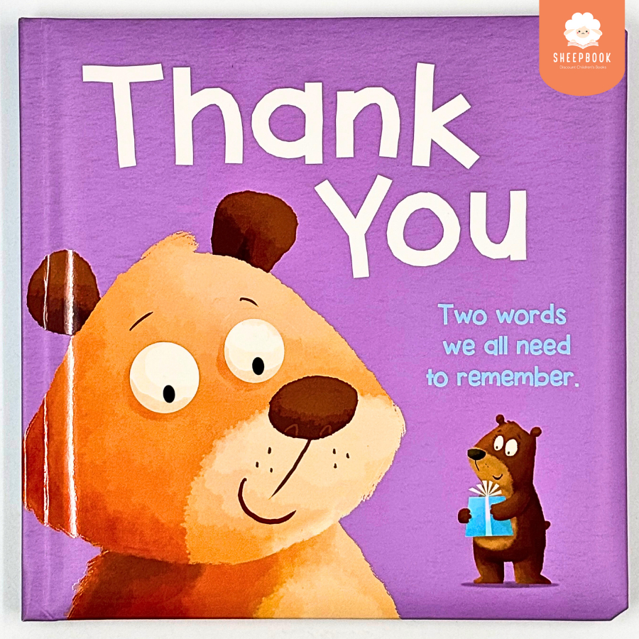 หนังสือปกนวม Thank you ให้หนูๆรู้จักการขอบคุณ G3F7