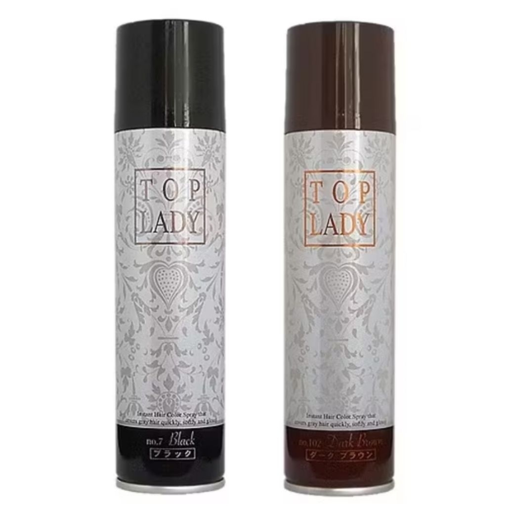 สเปรย์ ปิด ผม ขาว Top Lady สระ ล้าง ออก สเปร ฉีด สี ผม ท้อป เลดี้